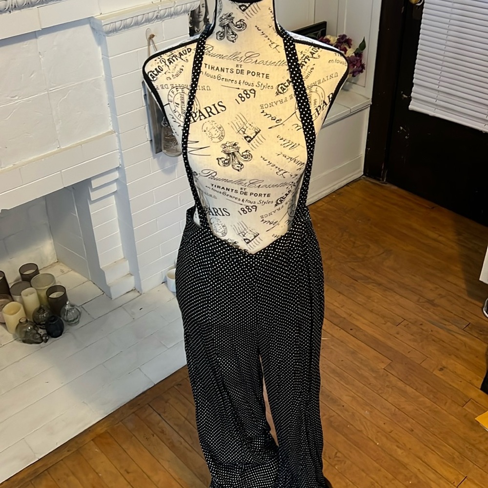Urban outfitters polka dot overalls